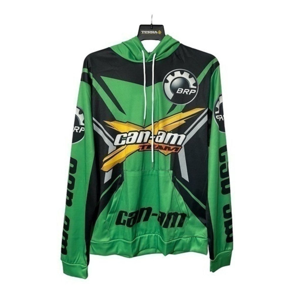 Unbranded Men's Can-Am Lightweight Hoodie Performance Fabric Size XS